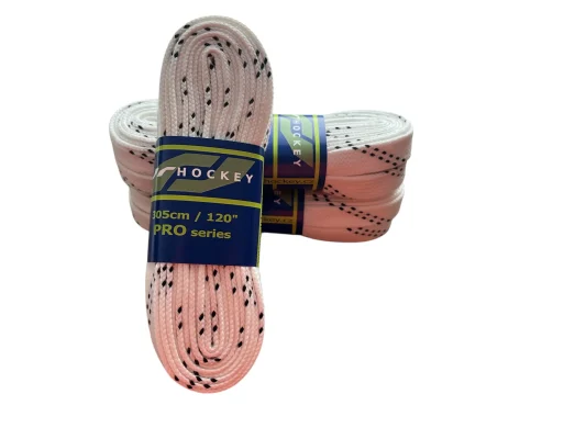 JR HOCKEY PRO SERIES Șireturi de Patine din Bumbac 12 mm – Șireturi de Hochei Durabile